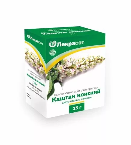 Каштан конский, цветы, 25 г