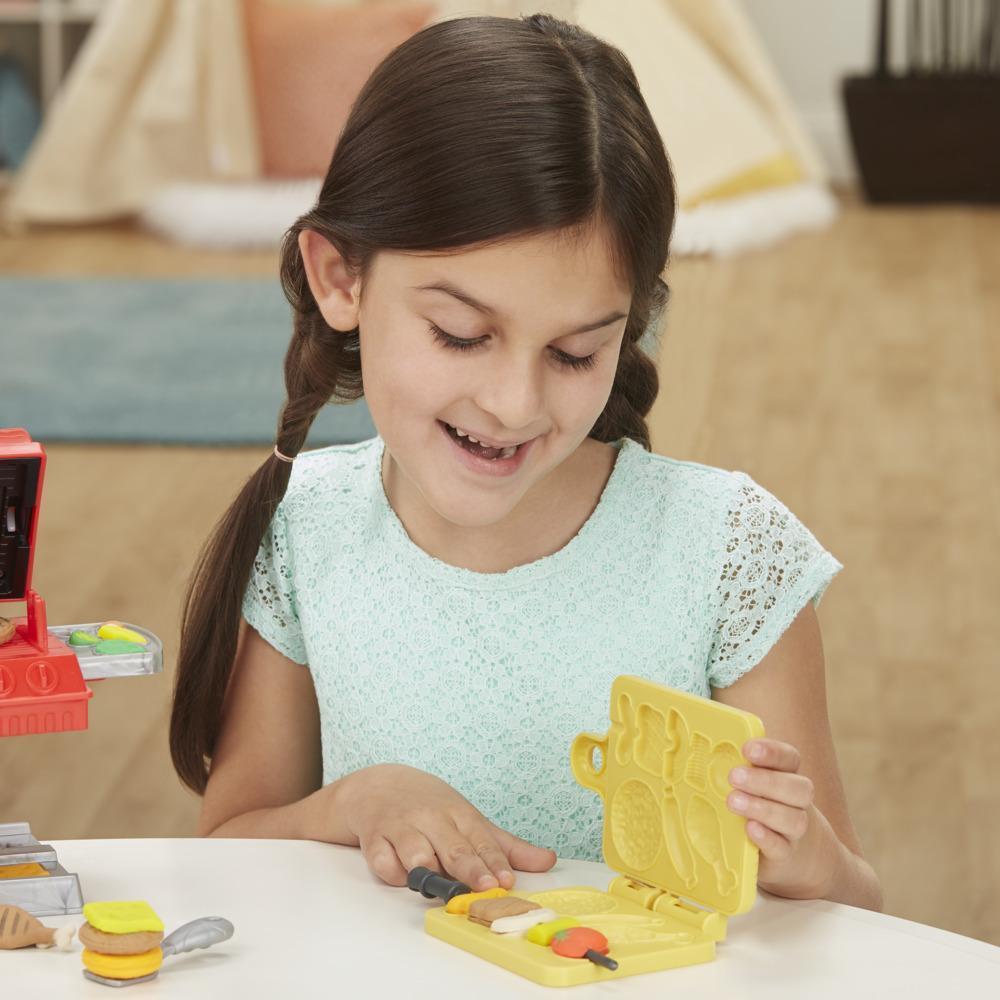Hasbro Play-Doh Кухня Игровой набор Гриль барбекю, Плей-До - фото 3 - id-p97425206