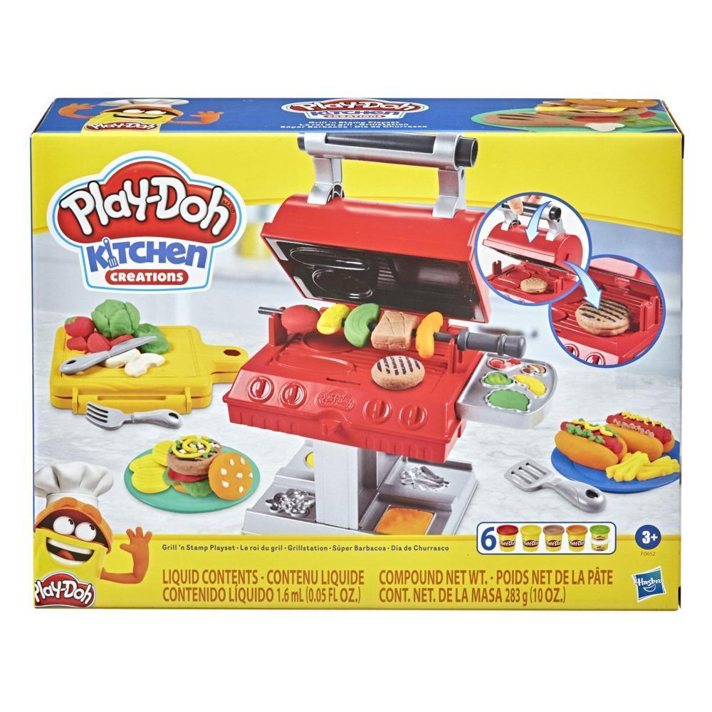 Hasbro Play-Doh Кухня Игровой набор Гриль барбекю, Плей-До - фото 1 - id-p97425206