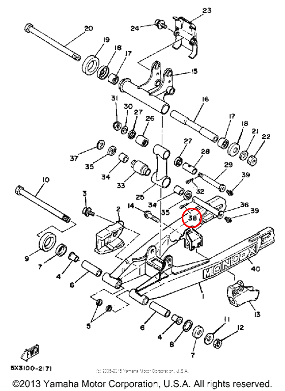 Штифт \ Шплинт гайки винта лодочного мотора Yamaha Y 50-250 9149040030 - фото 2 - id-p94117900