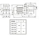 Насос Aqualine LX STP75M c префильтром для бассейна (8 м3/ч, 220 Вольт), фото 5