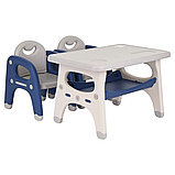 Детский стол Pituso и два стульчика Синий, фото 2