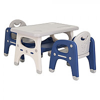 Детский стол Pituso и два стульчика Синий