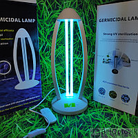 Кварцевая лампа бактерицидная Germicidal Lamp ультрафиолетовая, настольная с пультом  и таймером 38 ватт, фото 1