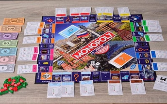 Игра настольная «Monopoly: Россия» Hasbro с фишками-игрушками {Обновленное издание}, фото 3
