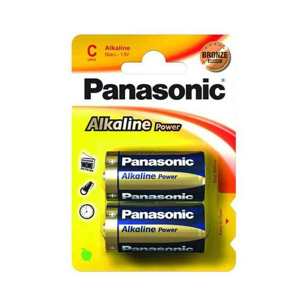 Батарейка щелочная PANASONIC Alkaline Power С/2B / - фото 2 - id-p97434922