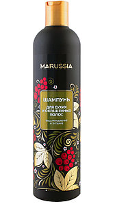 Шампунь Marussia для сухих и окрашенных волос "Восстановление и питание", 400 мл.