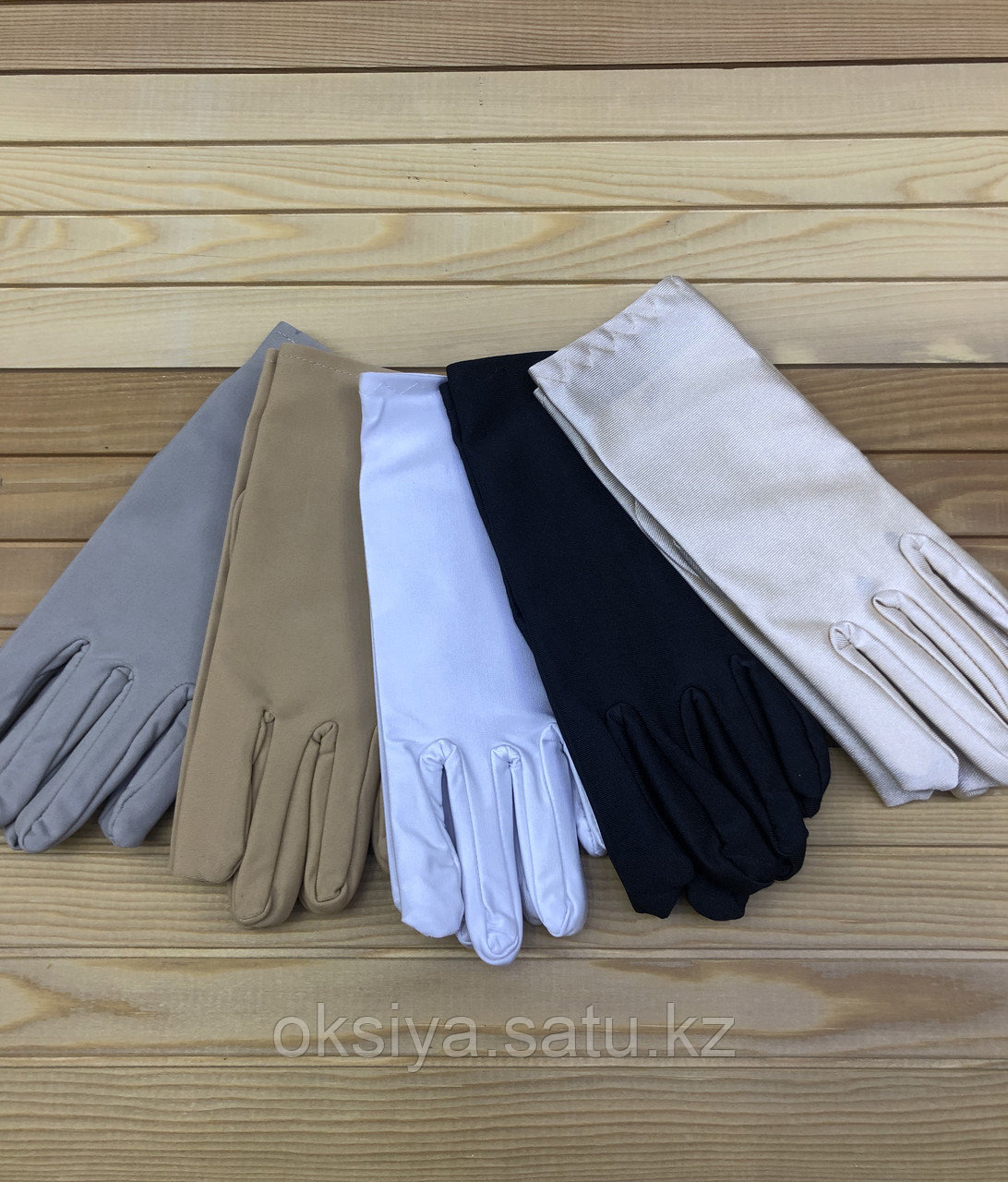 Женские эластичные перчатки - фото 1 - id-p97439823