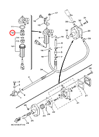 Топливный фильтр элемент Yamaha Y F20-F30 6D8WS24A00