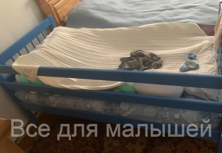 Кровать подростковая Pituso HANNA NEW Индиго