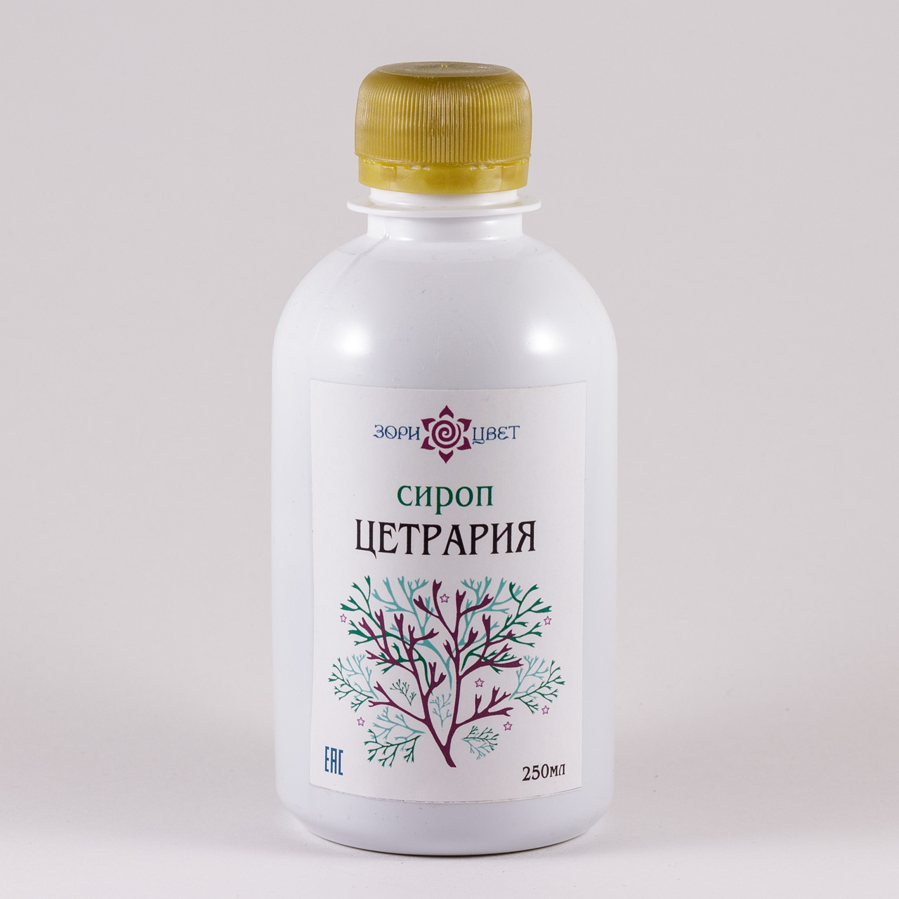 Цетрария, Медовый сироп с исландским мхом, 250мл