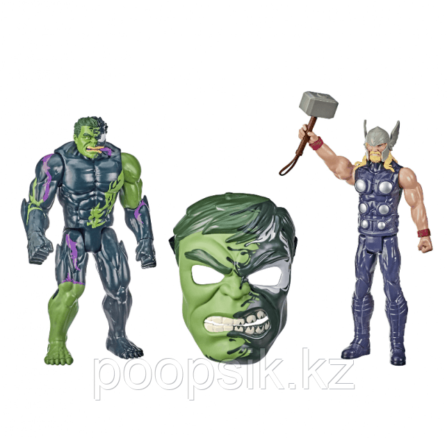 Набор Тор и Веном Халк с Маской Thor Venomized Hulk Hasbro E8756 - фото 2 - id-p97441546