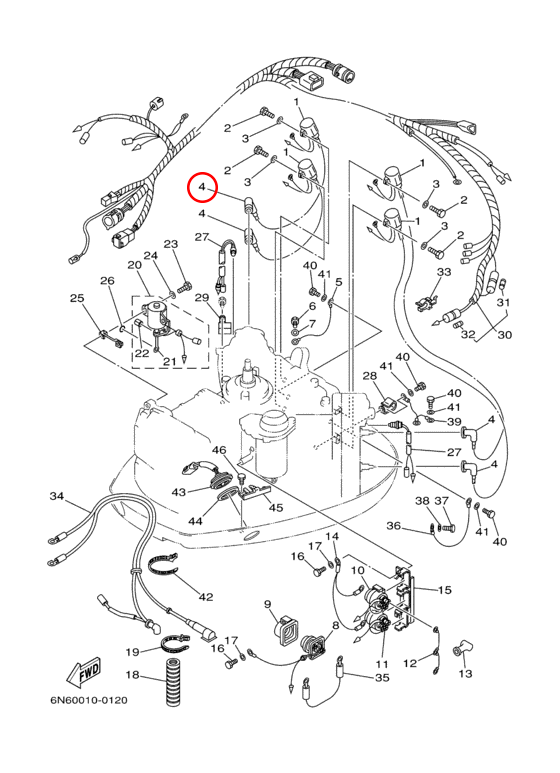 Надсвечники Yamaha Y 30 Дубликат 6638237000