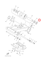 Сальники задней оси Yamaha ATV / Moto 9310646001