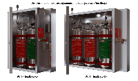 Модуль газового пожаротушения АСП ПожШеф-1-ЭМ, автоматическая система кухонного пожаротушения