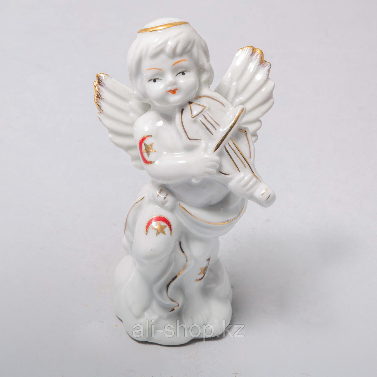 Фарфоровая статуэтка "Ангел со скрипкой" (7см) - фото 1 - id-p97444326