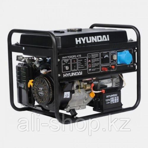 Бензиновый генератор HYUNDAI HHY 7000FE ATS 5кВт - фото 1 - id-p97445550