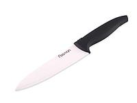 2112 FISSMAN Сантоку нож VORTEX 13 см. (белое керамическое лезвие)