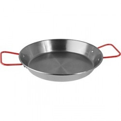 Сковорода профессиональная для паэльи (паэльера), 26 см, нерж. сталь - фото 1 - id-p97448426