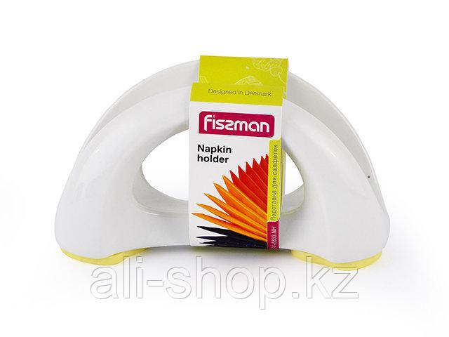 8833 FISSMAN Подставка для салфеток 16x8 см на силиконовом основании, цвет ПАЛЕВЫЙ (керамика) - фото 1 - id-p97448691