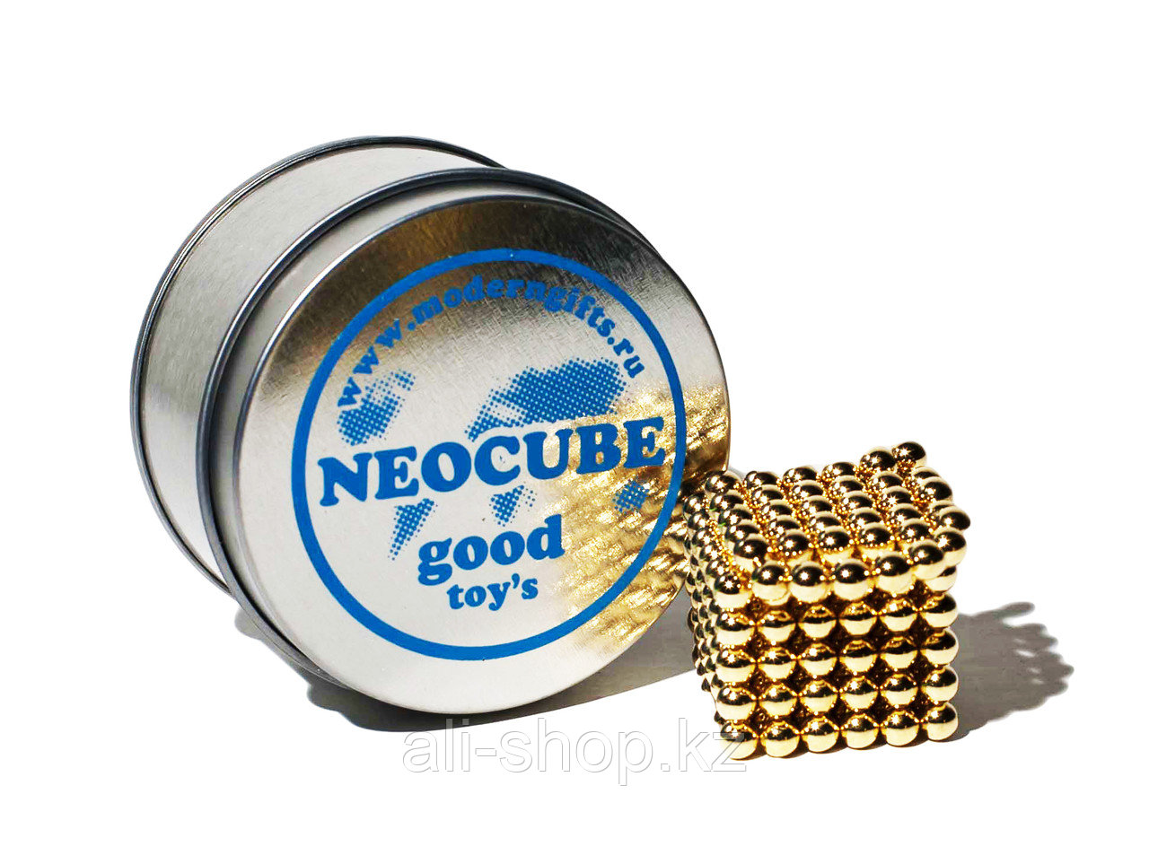 Неокуб 216 сфер (золотой) 5 мм - фото 1 - id-p97449886