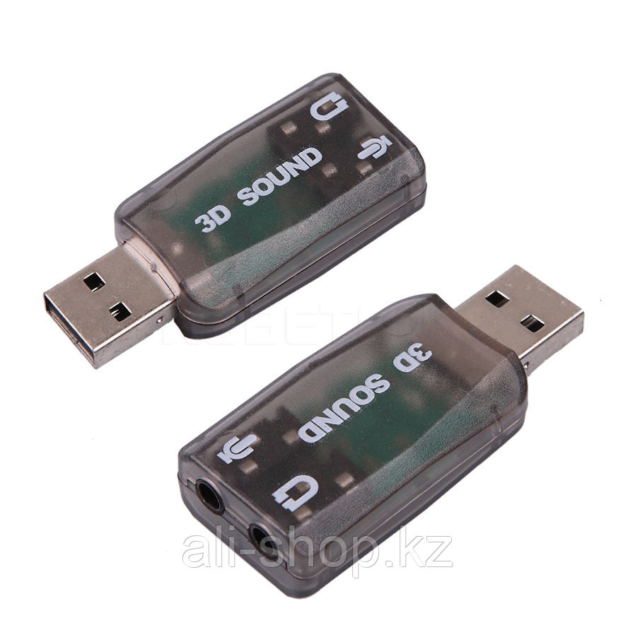 Звуковая карта "USB Sound Blaster Support 3D 5.1 CH" - фото 1 - id-p97451740