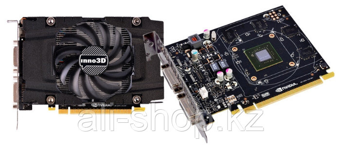 Видеокарта "(414) Inno3D GeForce GTX 750Ti 2048 MB(128Bit) DDR5 1020/5100MHz DVI VGA HDMI" - фото 1 - id-p97451833