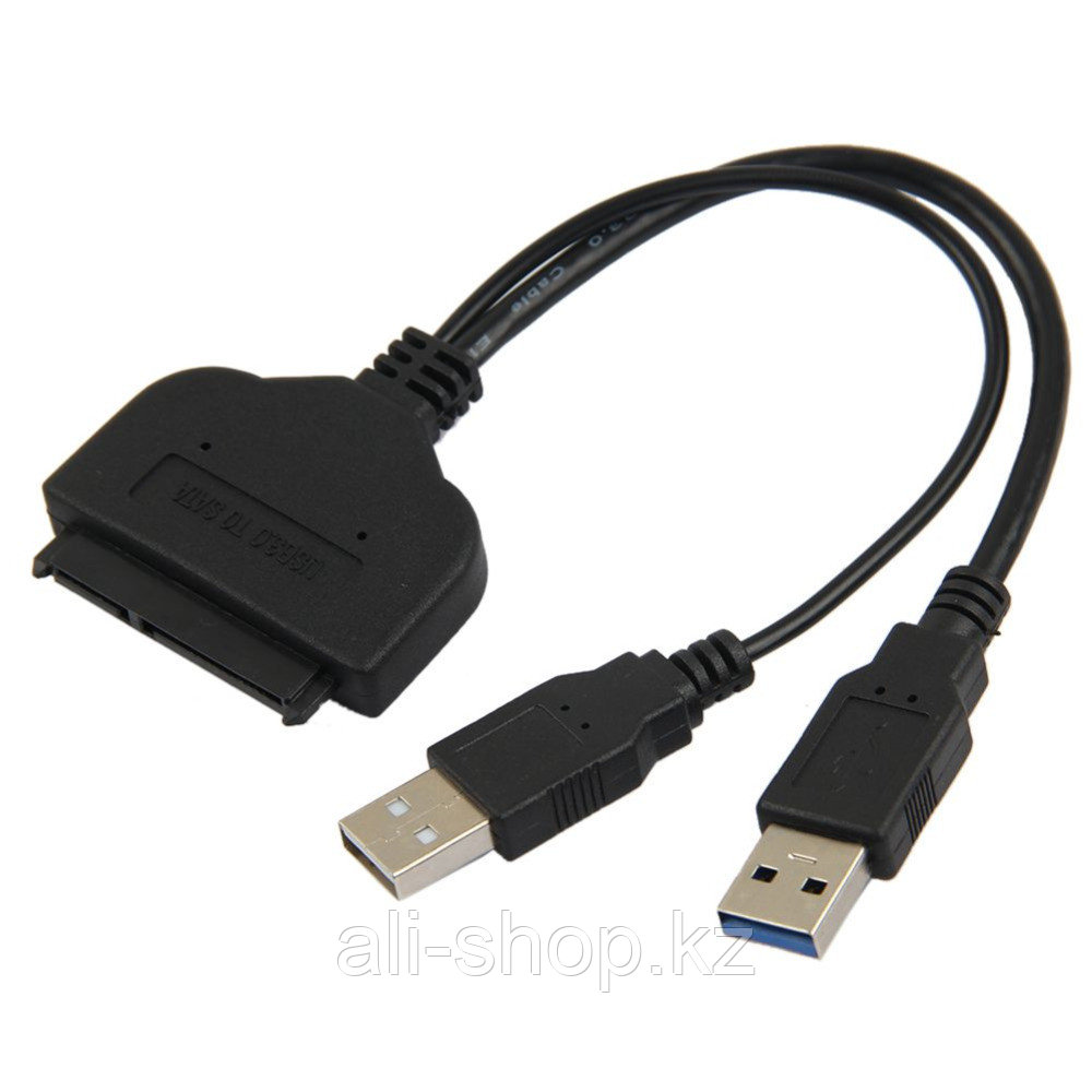 Переходник / адаптер "USB 3.0 to 2.5" SATA Cable (кабель для внешнего подключения HDD 2.5")" - фото 1 - id-p97451946