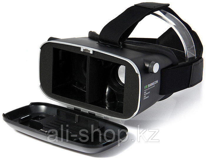 Очки виртуальной реальности VR shinecon с откидной передней панелью - фото 1 - id-p97451998