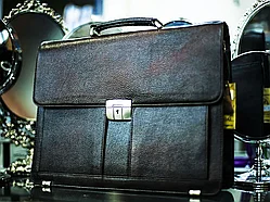 Мужская сумка-портфель "SEHGAL", 28х38см (коричневая)