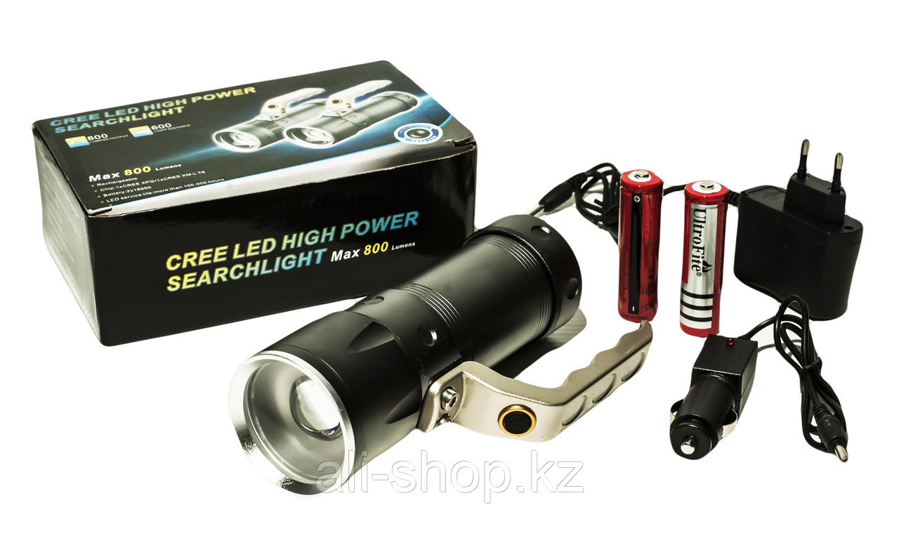 Фонарик Cree Led High-Power 17 см - фото 1 - id-p97455209