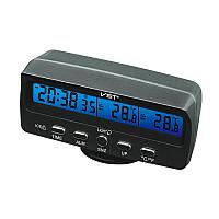 Термометр-часы электронный [3 в 1] VST-7045 с иллюминаторной подсветкой