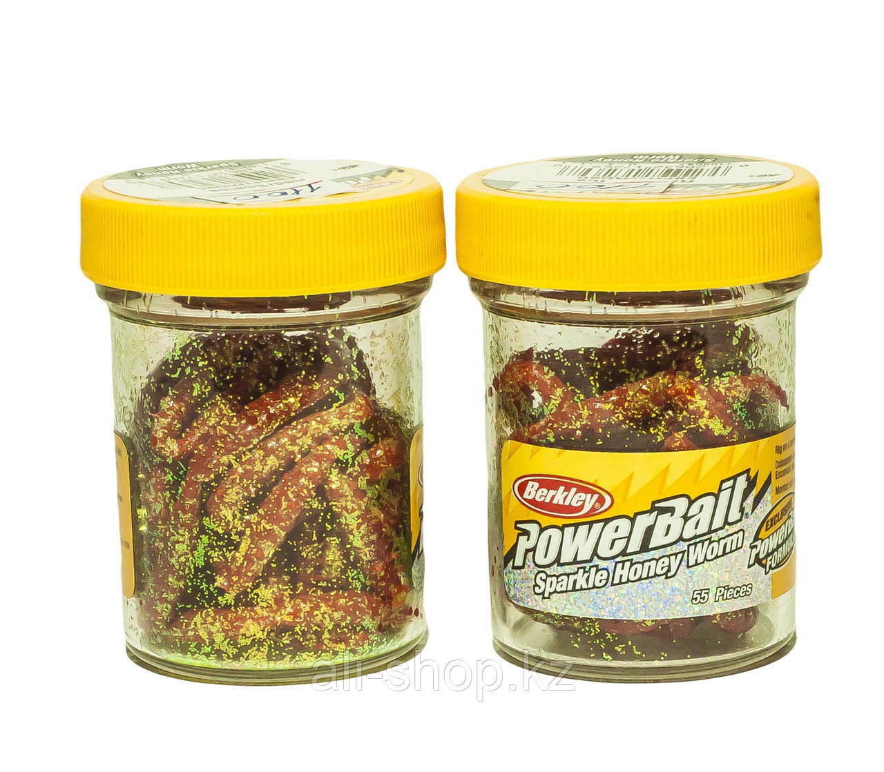 Приманка "Berkley PowerBait Sparkle Honey Worm, Red Scales" - фото 1 - id-p97455606