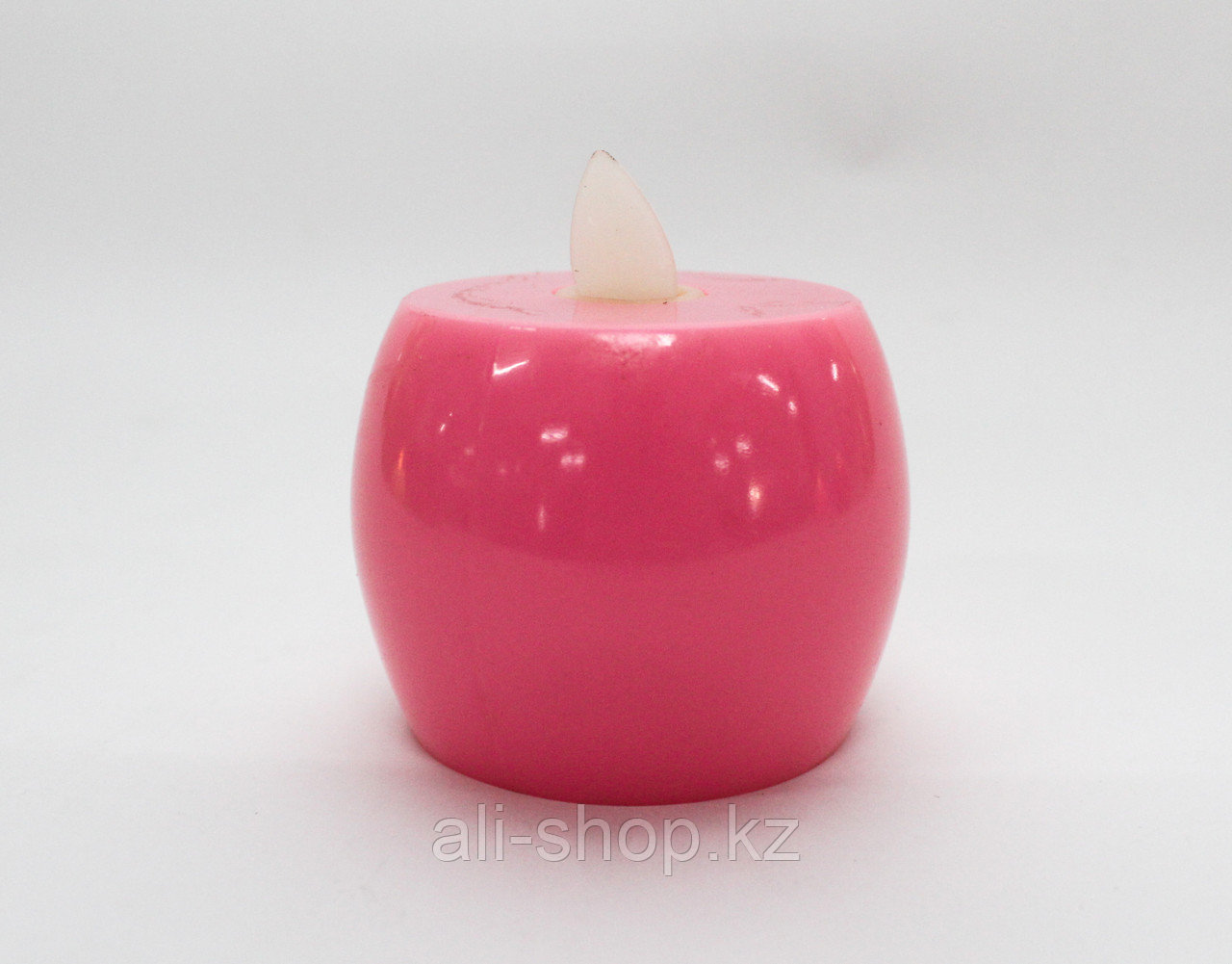 Светодиодная свеча на батарейках, яблоко, розовое - фото 2 - id-p97456507