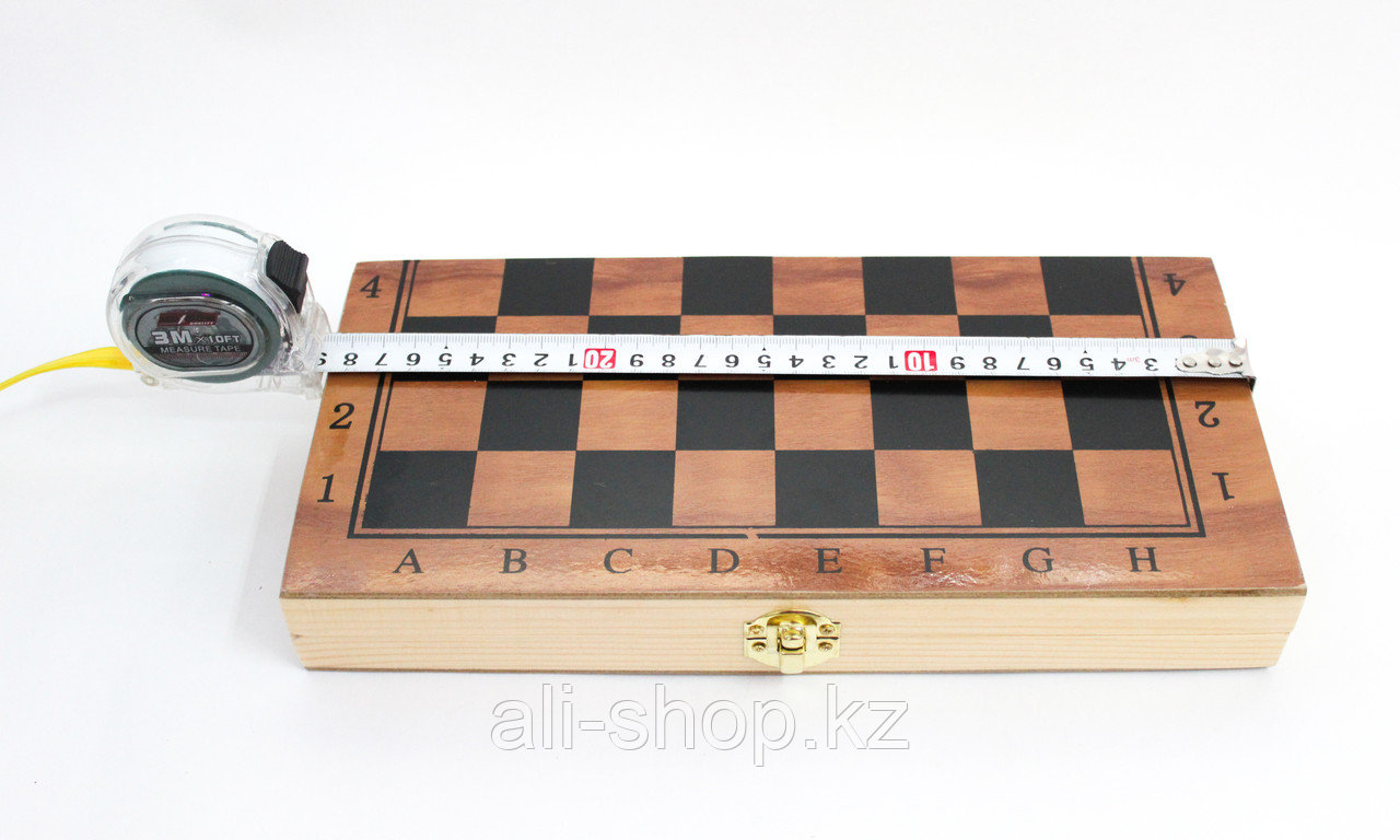 Набор 3 в 1, шахматы, нарды, шашки, 28*14 см - фото 2 - id-p97457461