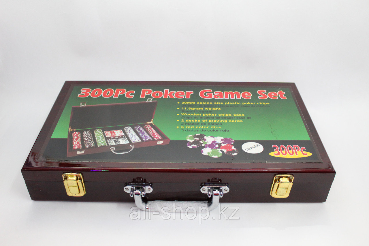 Набор для покера POKER CHIPS, 300 фишек - фото 8 - id-p97457487