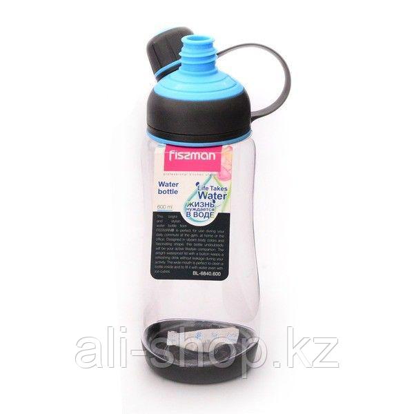 6840 FISSMAN Бутылка для воды 600 мл (пластик) - фото 1 - id-p97457615