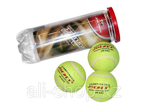 Мяч для бол. тенниса 3шт в банке Joerex JO602 - фото 1 - id-p97457629