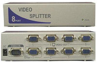 Сплиттер "VGA Spliter 8 Port Suitable For Common LCD Display Resolution:1920x1440 150 MHz M:MT -1508"