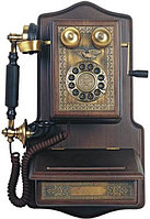 Ретро телефон "DELUXE WALL PHONE 1907AW"