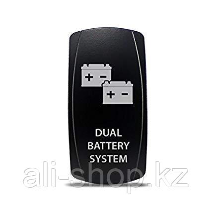 Переключатель (ВКЛ)/ВЫКЛ, зеленый, dual battery system - фото 1 - id-p97457716