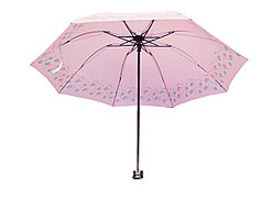 Механический складной зонт 3106pink