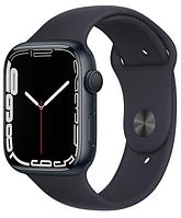 Смарт часы Apple Watch Series 7 GPS 45mm Midnight Aluminium Case with Midnight Sport Band (MKN53GK/A)