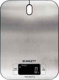 Весы кухонные Scarlett SC-KS57P99 сталь, фото 2