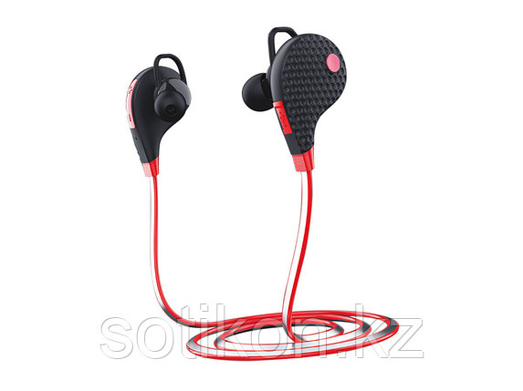 Наушники-вкладыши беспроводные OLMIO "BTE-02" черный, Bluetooth 4.0, фото 2