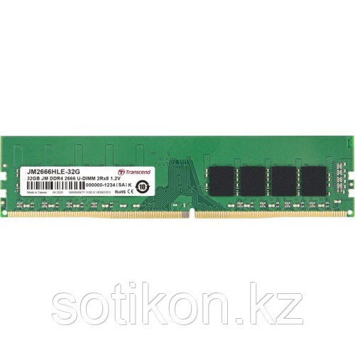 Память оперативная DDR4 Desktop Transcend  JM2666HLE-32G