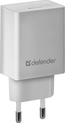 Зарядное устройство сетевое Defender EPA-10, 1хUSB, 5V/2.1А, белый, фото 2