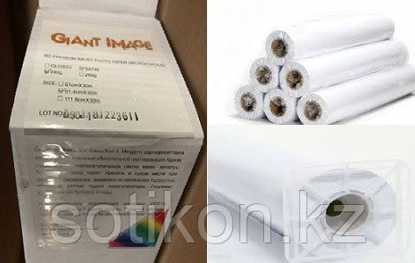 Рулон 36" GIANT IMAGE RC INKJET PAPER 240g Glossy микропористая, водостойкая, фото 2