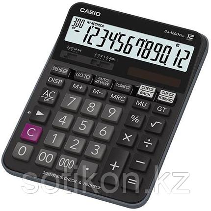 Калькулятор настольный CASIO DJ-120DPLUS-W-EP, фото 2