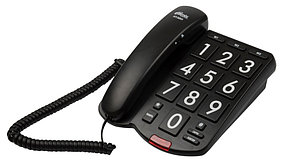 Телефон проводной Ritmix RT-520 черный
